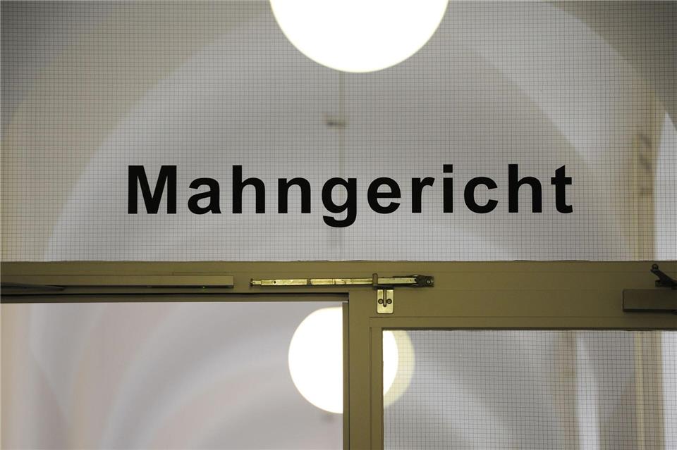 Wird neu über die Finanzierung des Mahngerichts verhandelt? (Symbolfoto)picture alliance / Angelika Warmuth/dpa