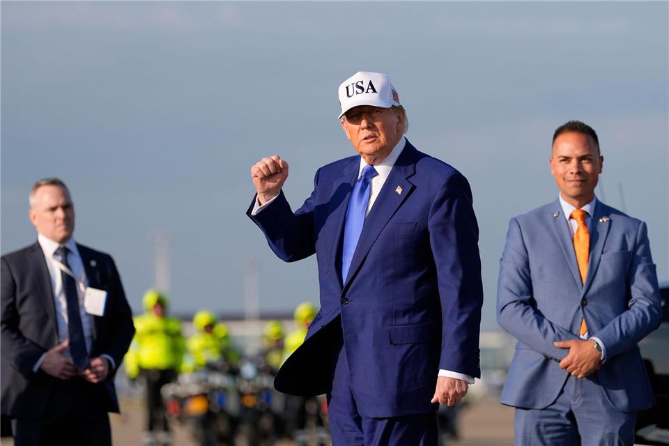 Wird wohl den Ton angeben beim Gipfel: US-Präsident Trump.Alex Brandon/AP/dpa