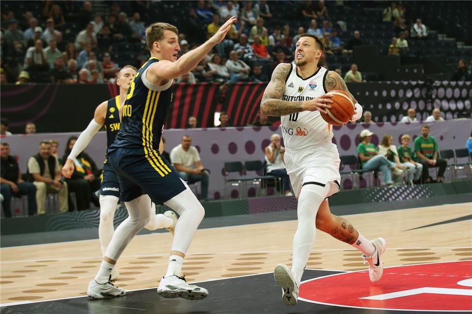 Wirkt wieder fitter: Daniel Theis.Matthias Stickel/dpa