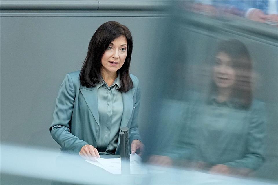 Wirtschaftsministerin Reiche: „Mit dem Gebäudemodernisierungsgesetz ziehen wir einen Schlussstrich unter eine Politik des Misstrauens.“Michael Kappeler/dpa