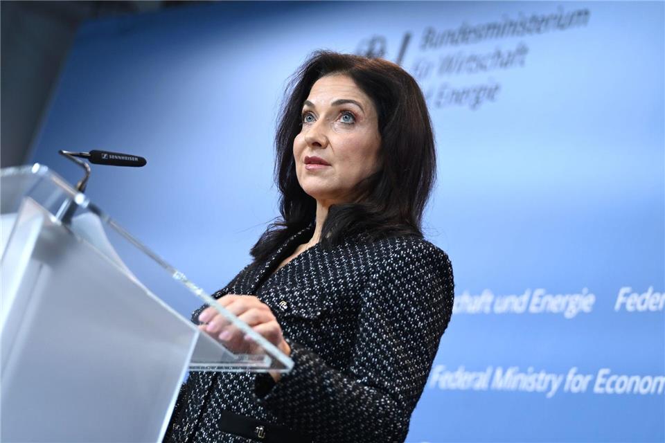 Wirtschaftsministerin Reiche in Berlin. Elisa Schu/dpa