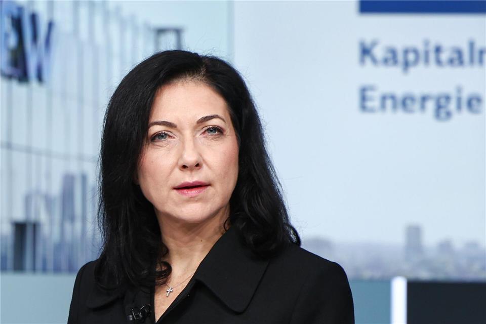 Wirtschaftsministerin Reiche wirbt in Frankfurt für den Standort Deutschland Hannes P. Albert/dpa