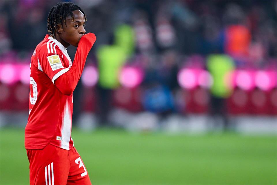 Wisdom Mike wechselt von den Bayern zum FC Brügge. (Archivbild)Sven Hoppe/dpa
