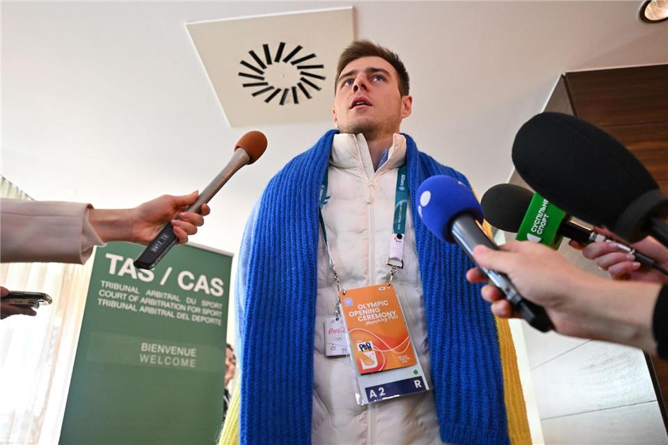 Wladislaw Heraskewytsch glaubt nicht mehr an einen Olympia-Start.Peter Kneffel/dpa