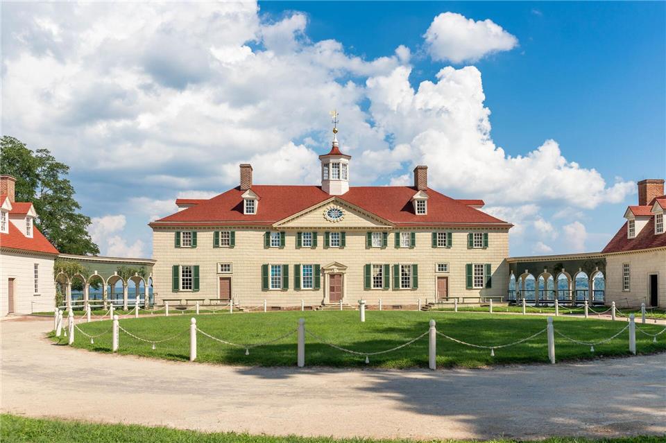 Wohin Washington zurückkehrte, von wo aus er regierte: der Familiensitz Mount Vernon. Thalia Romero/Courtesy of Washington.org/dpa-tmn