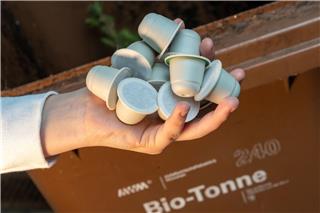 Wohin mit den kompostierbaren Kaffeekaseln?picture alliance/dpa