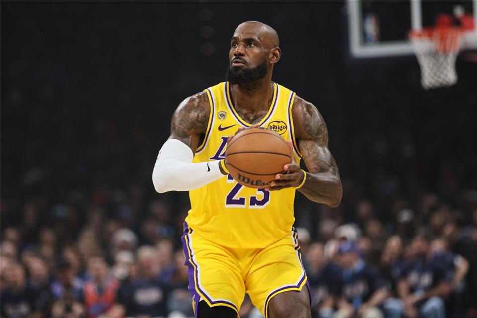 Wohin wechselt LeBron James? Diese Frage treibt die NBA um. (Archivbild)Nate Billings/AP/dpa