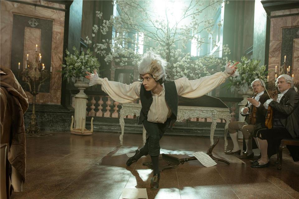 Wolfgang Amadeus Mozart (Eren M. Güvercin) ist kein einfacher Mensch.-/ WDR/Story House Pictures GmbH/dpa