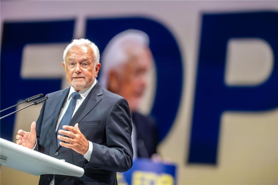Wolfgang Kubicki siegt in Kampfabstimmung um den FDP-VorsitzMichael Kappeler/dpa
