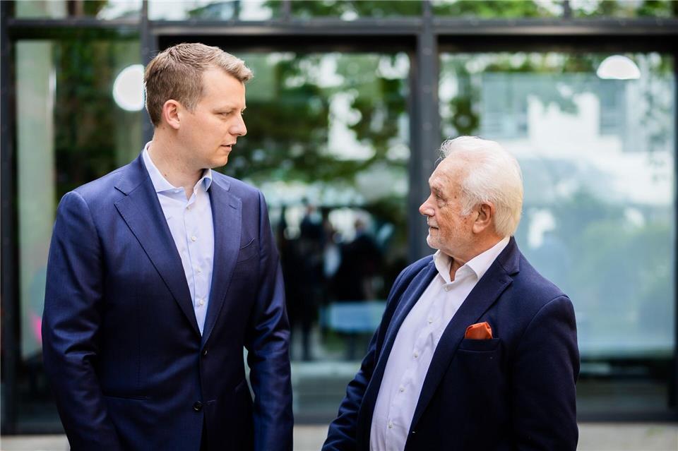 Wolfgang Kubicki und Henning Höne kandidieren gegeneinander für den FDP-ParteivorsitzChristoph Soeder/dpa