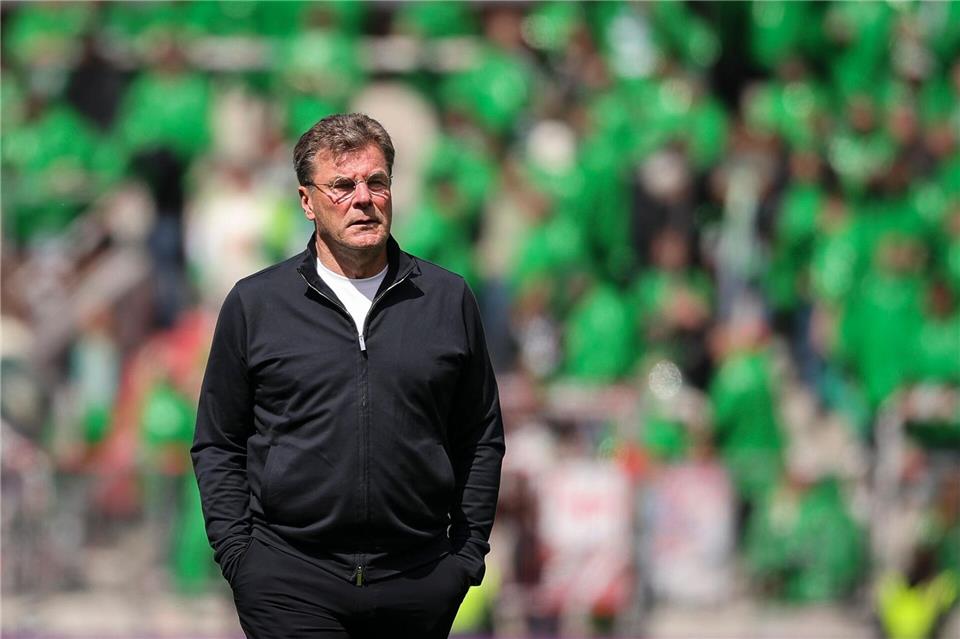 Wolfsburg-Coach Dieter Hecking. Christian Charisius/dpa