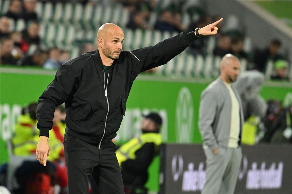 Wolfsburg-Trainer Paul Simonis.Swen Pförtner/dpa