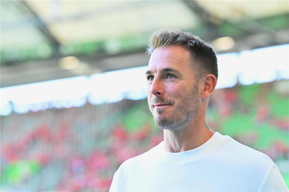 Wolfsburgs neuer Trainer Tobias Strobl musste mit einem 0:0 zufrieden sein.Swen Pförtner/dpa