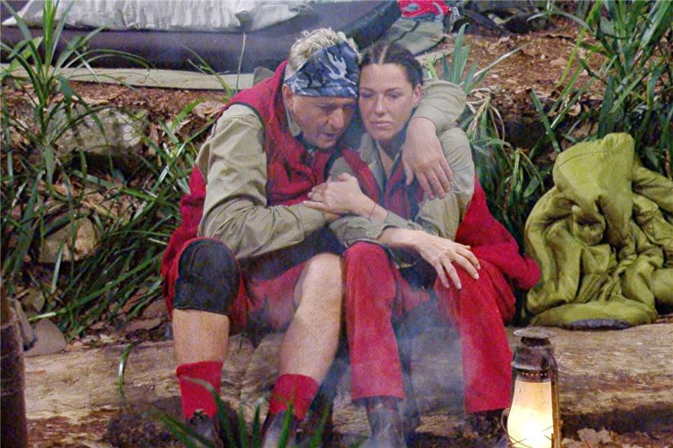 Wollen beide „unbedingt“ die Dschungelkrone: Hubert und Simone. RTL/dpa