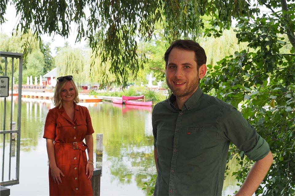 Wollen für die SPD in den Stadtrat: Nora Bunse und Frederik Ludwig.