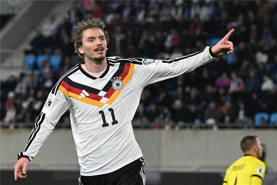 Woltemade war erneut Matchwinner des schwachen deutschen Teams.Federico Gambarini/dpa