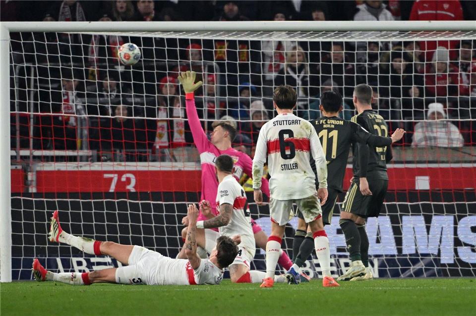 Wooyeong Jeong traf für Union zum 1:1.Marijan Murat/dpa