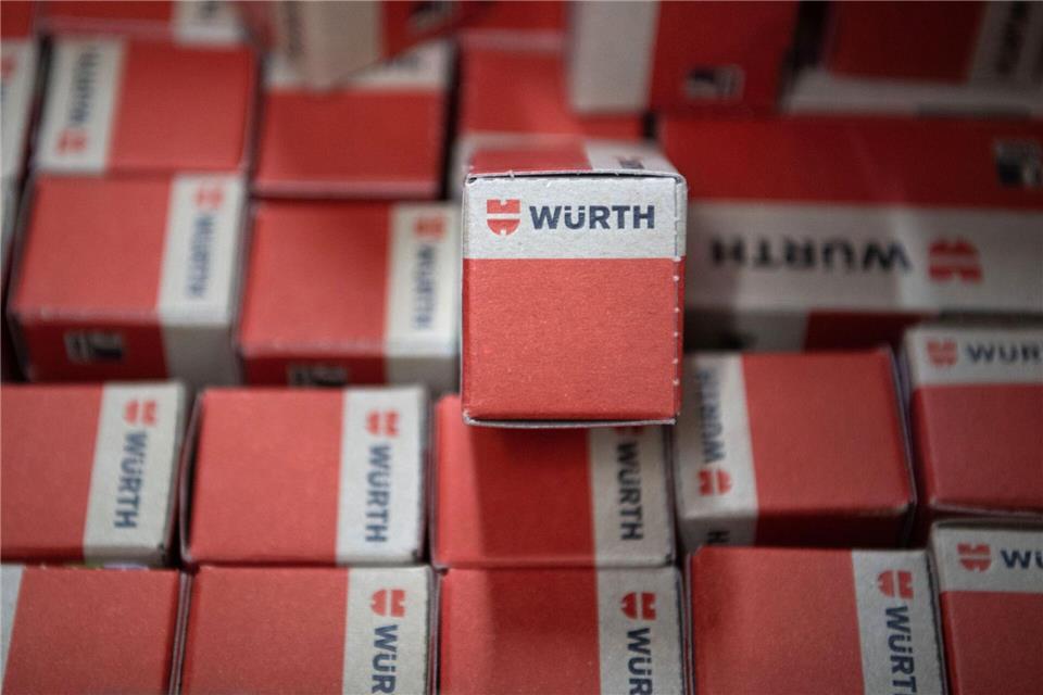 Würth: Leichtes Umsatzwachstum im vergangenen Jahr. (Archivbild)Marijan Murat/dpa