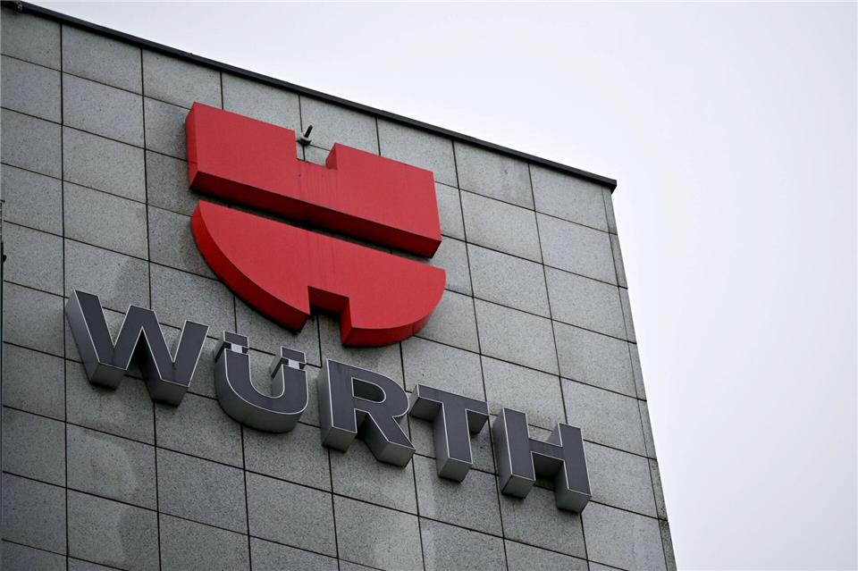 Würth mit leichtem Umsatzwachstum zum Jahresanfang. Katharina Kausche/dpa