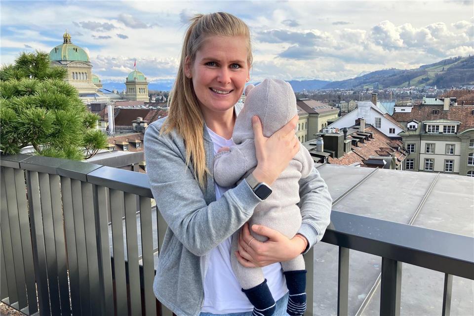 Wurde 2024 erstmals Mutter: Imke Wübbenhorst. (Archivbild)Martin Moravec/dpa