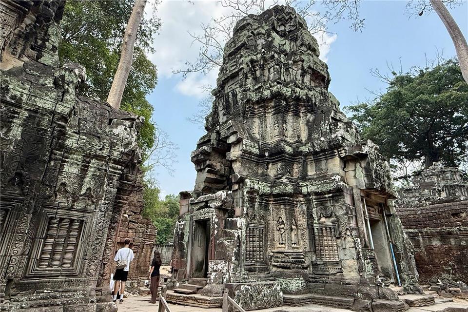 Wurde nach 2001, als „Lara Croft: Tomb Raider“ herauskam, zum Pilgerort für Filmfans: der Tempel Ta Prohm.Carola Frentzen/dpa-tmn