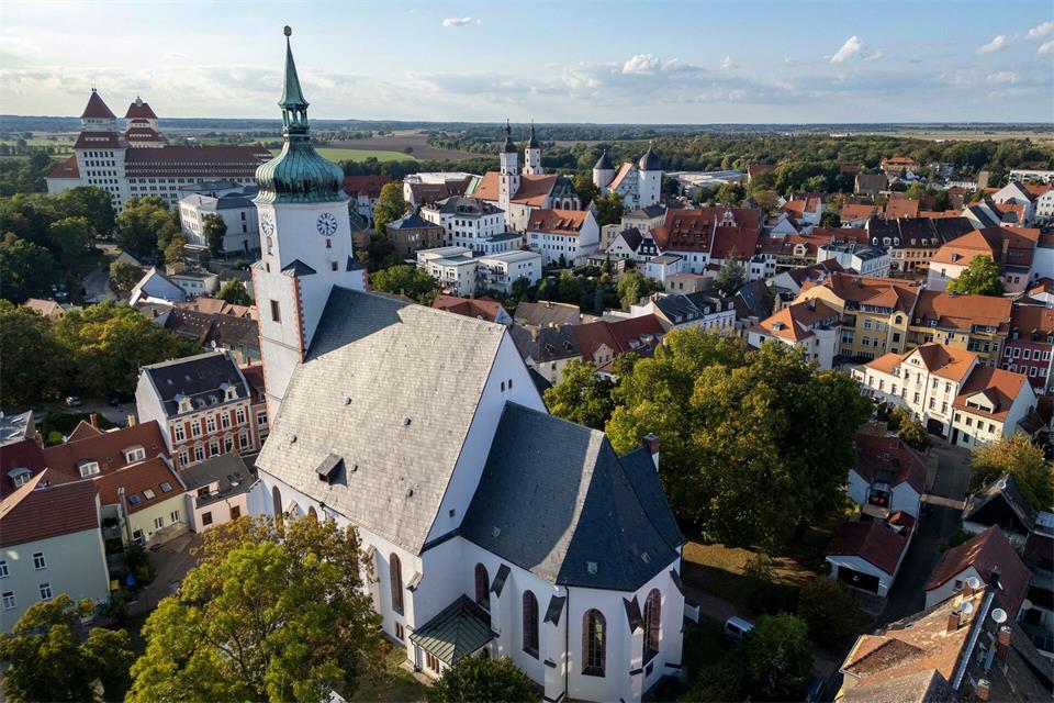 Wurzen feiert am Wochenende Landeserntedankfest und das 1.065-jährige Bestehen der Stadt.Jan Woitas/dpa