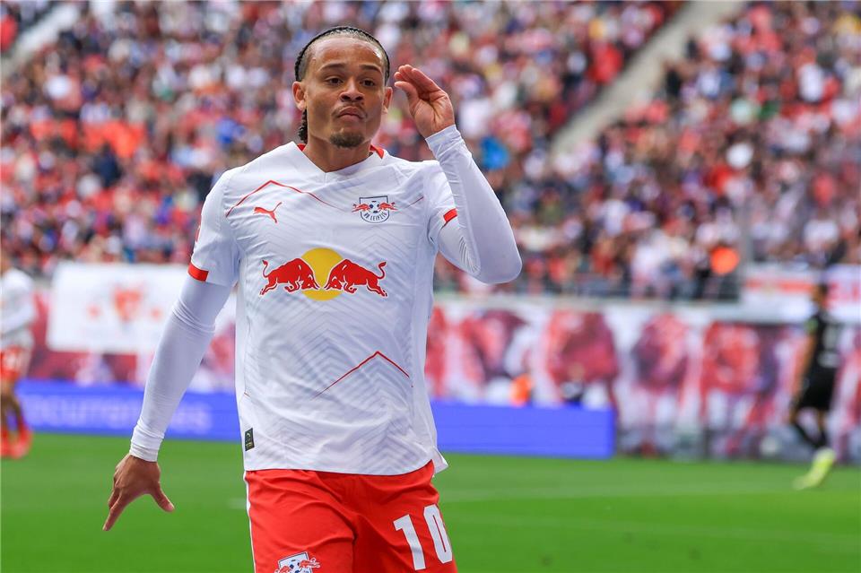 Xavi Simons verlässt RB Leipzig und spiel nun für Tottenham Hotspur. (Archivbild)Jan Woitas/dpa