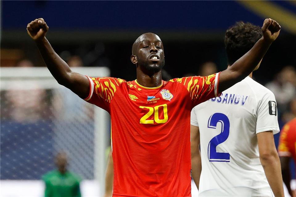 Yoane Wissa schoss die DR Kongo in die K.o.-Runde.Erik S. Lesser/AP/dpa