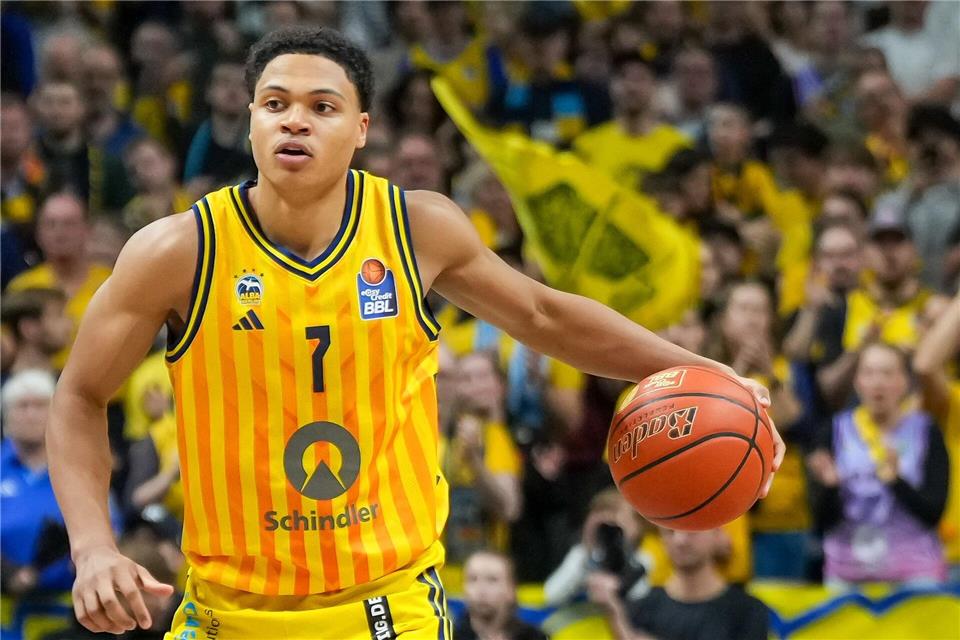 Youngster Jack Kayil war bester Alba-Schütze gegen Oldenburg (Archivbild)Soeren Stache/dpa