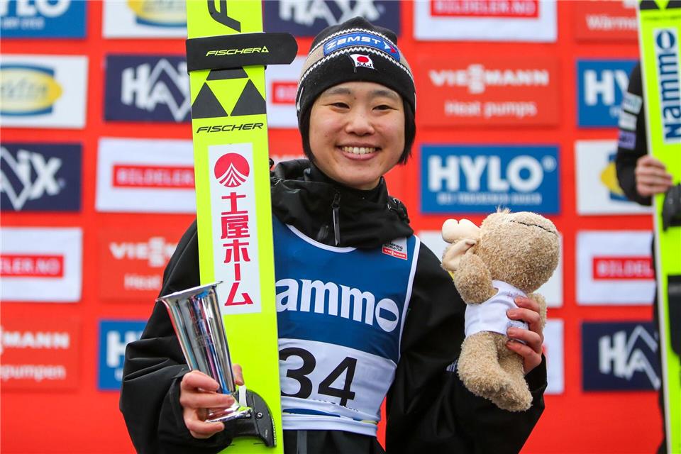 Yuki Ito siegte bei den Frauen.Christoffer Andersen/NTB/dpa