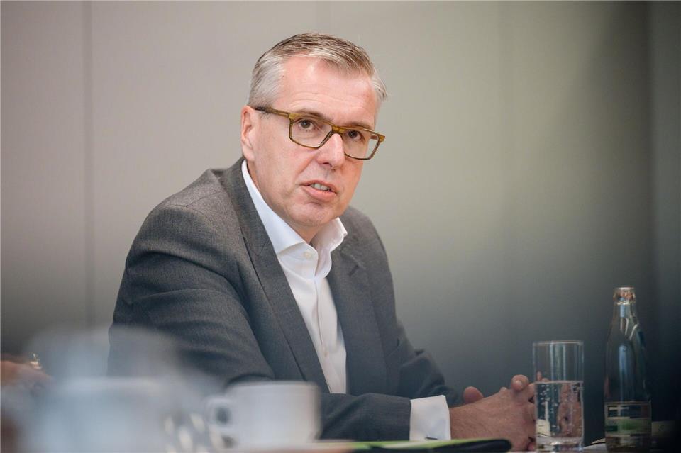 ZF-Chef Klein geht zum Monatsende. (Archivbild) Oliver Dietze/dpa