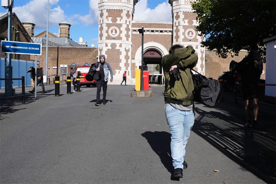 Zahlreiche Häftlinge wurden in England und Wales vorzeitig freigelassen.Jonathan Brady/PA Wire/dpa