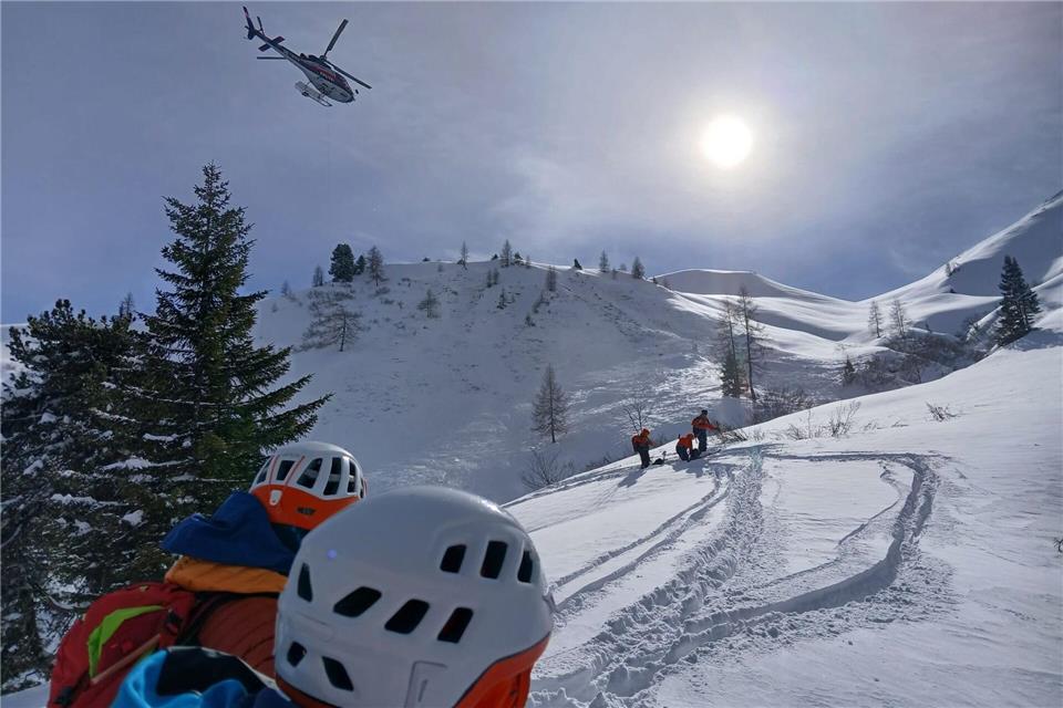 Zahlreiche Such- und Rettungseinsätze in Österreich.-/BERGRETTUNG SALZBURG/APA/dpa