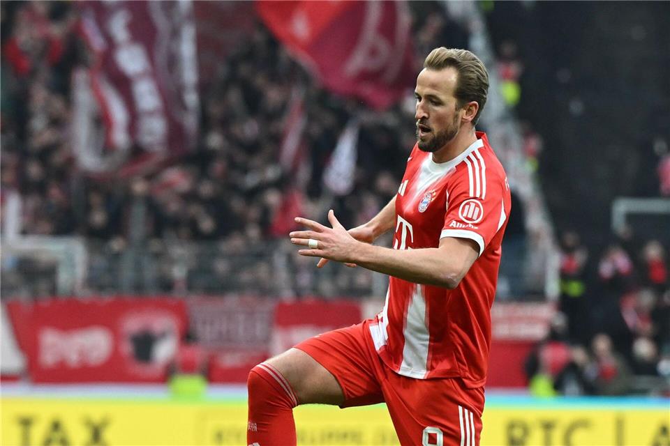 Zeigt in Bremen wieder seine Torjäger-Qualitäten: Harry Kane.Carmen Jaspersen/dpa