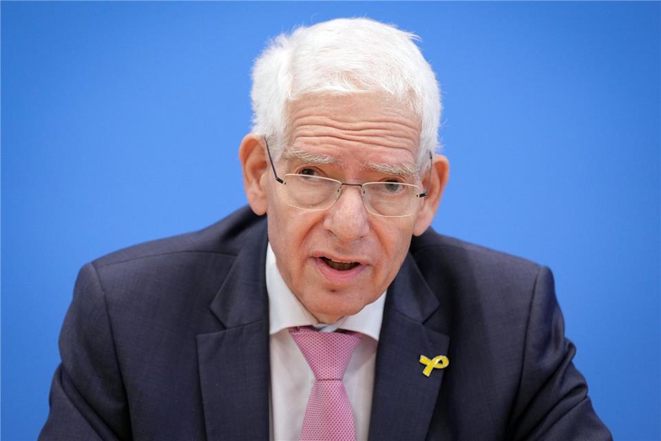 Zentralratspräsident Josef Schuster wirft Siegmund „Schamlosigkeit“ vor. (Archivbild)Soeren Stache/dpa