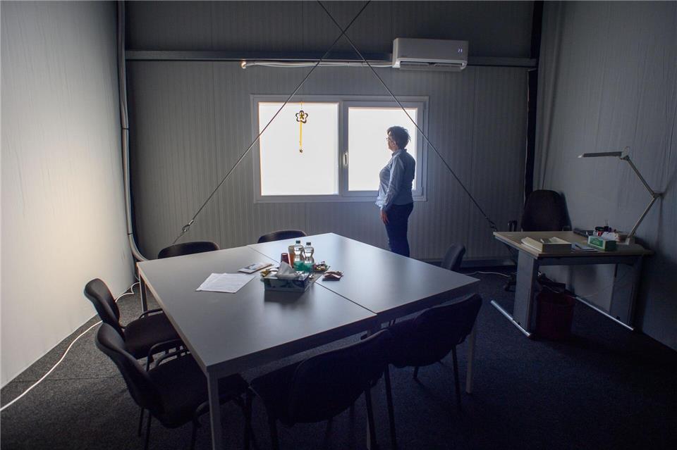 Zeugen können in diesem Raum geschützt betreut werden.Klaus-Dietmar Gabbert/dpa