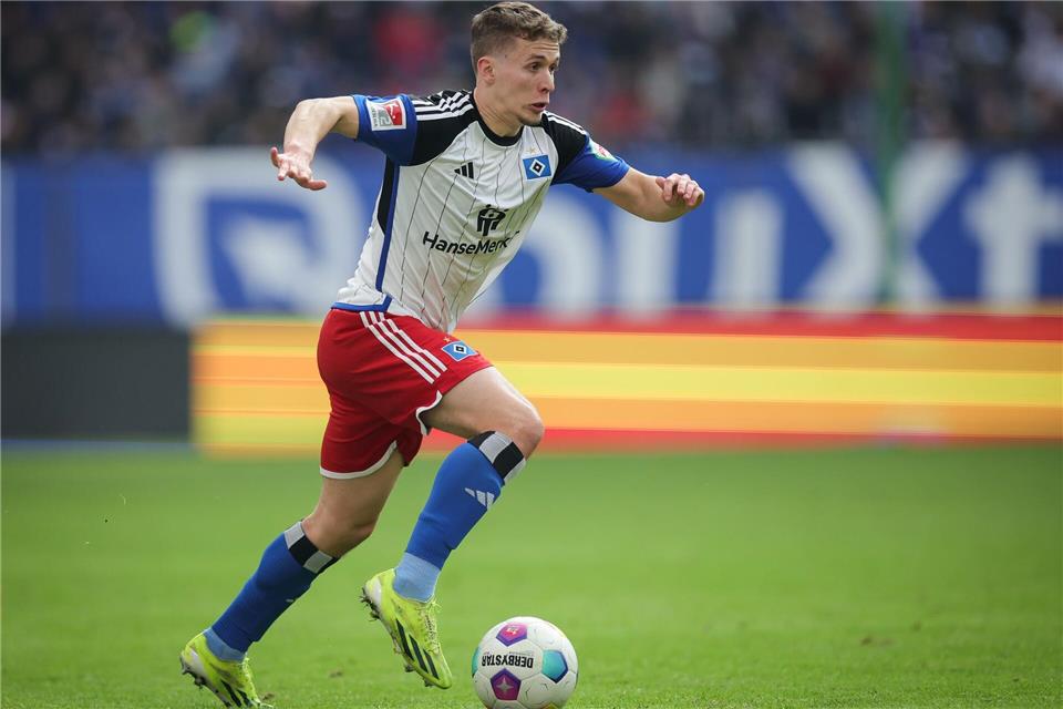 Zieht es vom HSV nach Dänemark: Anssi Suhonen spielt künftig für Odense BK. (Archivbild)Christian Charisius/dpa