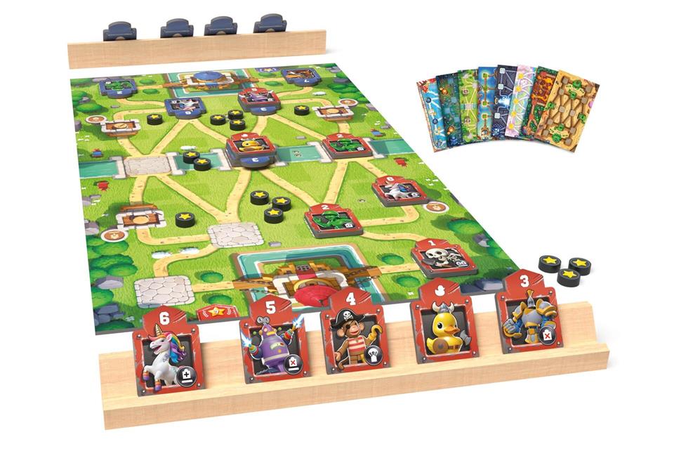 Ziel beim Kampf der beiden Spielzeugarmeen von „Toy Battle“ ist es, entweder das gegnerische Hauptquartier zu erobern oder eine bestimmte Zahl von Orden (Siegpunkte) zu sammeln. Dazu muss man Gebiete mit Spielzeugtruppen einnehmen. Repos Production/Asmodee/dpa-tmn