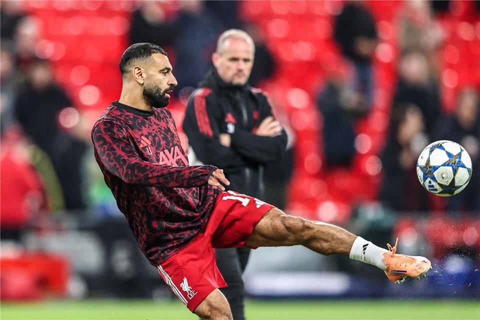 Zoff in Liverpool: Stürmerstar Mo Salah. (Achivbild)Alfie Cosgrove/News Images via ZUMA Press Wire/dpa