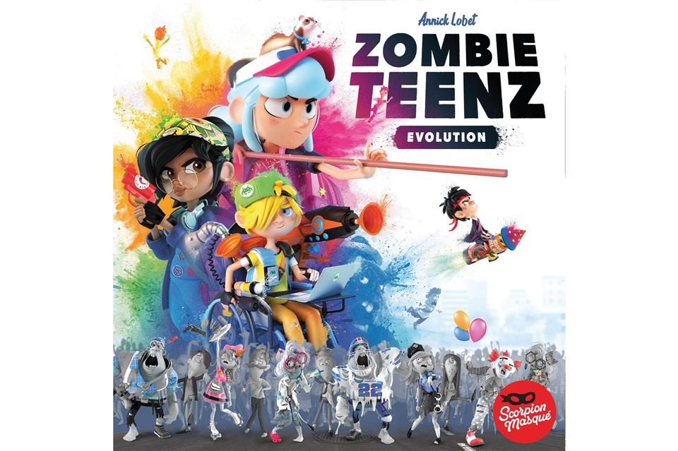 Schön gruseln – schaurige Spiele zu Halloween „Zombie Teenz Evolution“ richtet sich besonders an Kinder und Jugendliche. In den rund 20-minütigen Spielrunden haben aber auch Erwachsene ihren Spaß.Scorpion Masqué/Asmodee/dpa-tmn