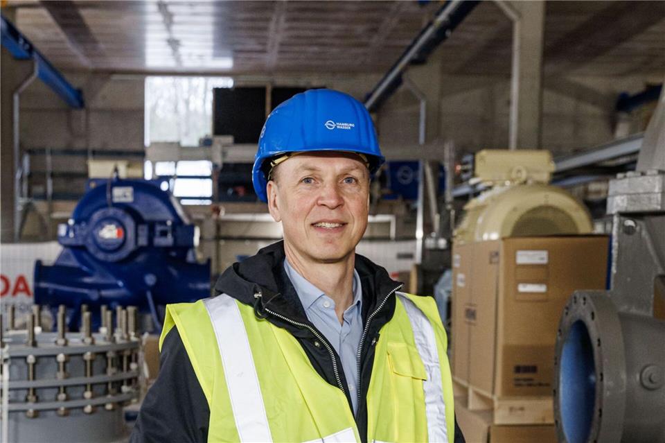 Zu den Anlagen von Hamburg Wasser gehören größere technische Anlagen in den Wasserwerken.Markus Scholz/dpa