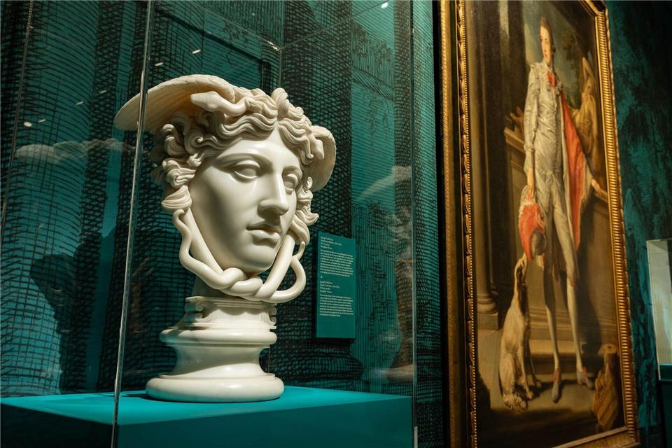 Zu sehen in der Ausstellung „The Grand Tour“ im Mauritshuis: Kopf der Medusa.Mauritshuis/dpa-tmn
