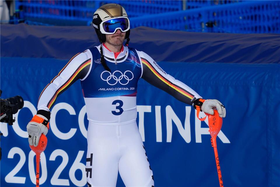 Zu wenig für eine Medaille: Linus Straßer nach dem Slalom.Julia Demaree Nikhinson/AP/dpa