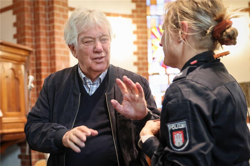 Zuckowski ist seit April Ehrenkommissar der Hamburger Polizei.Christian Charisius/dpa