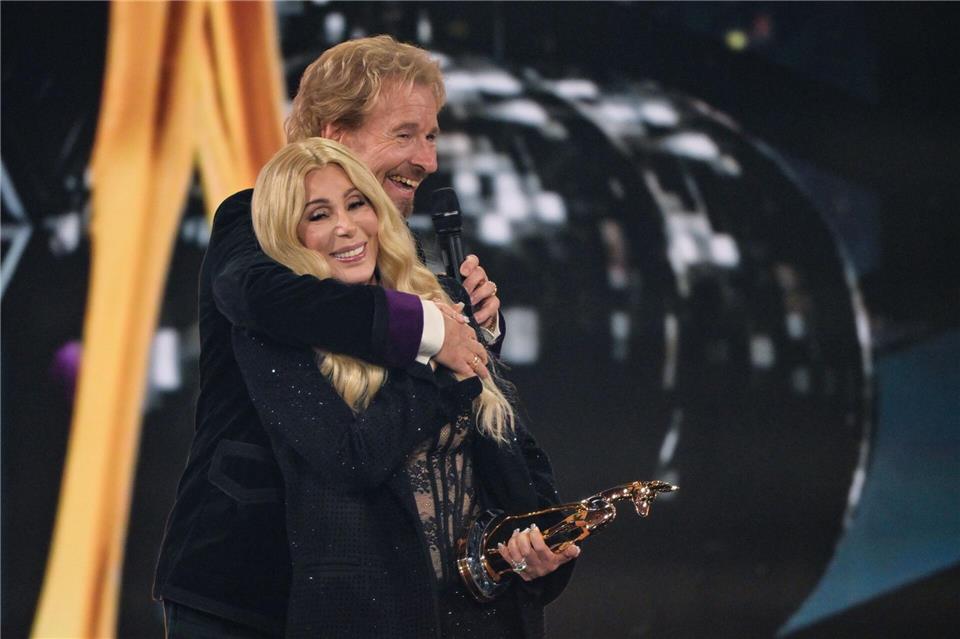 Zuletzt hatte Gottschalk bei Auftritten - etwa bei der Bambi-Verleihung mit Cher - für Irritationen gesorgt. (Archivbild)Peter Kneffel/dpa