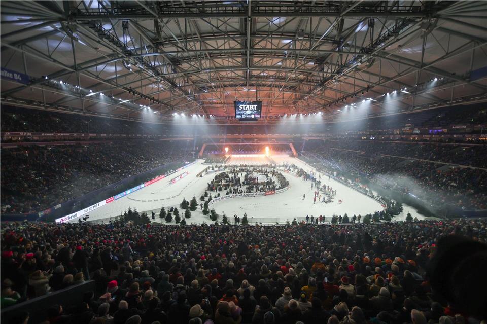 Zum 22. Mal steht der Biathlon auf Schalke an. (Archivbild) Tim Rehbein/dpa