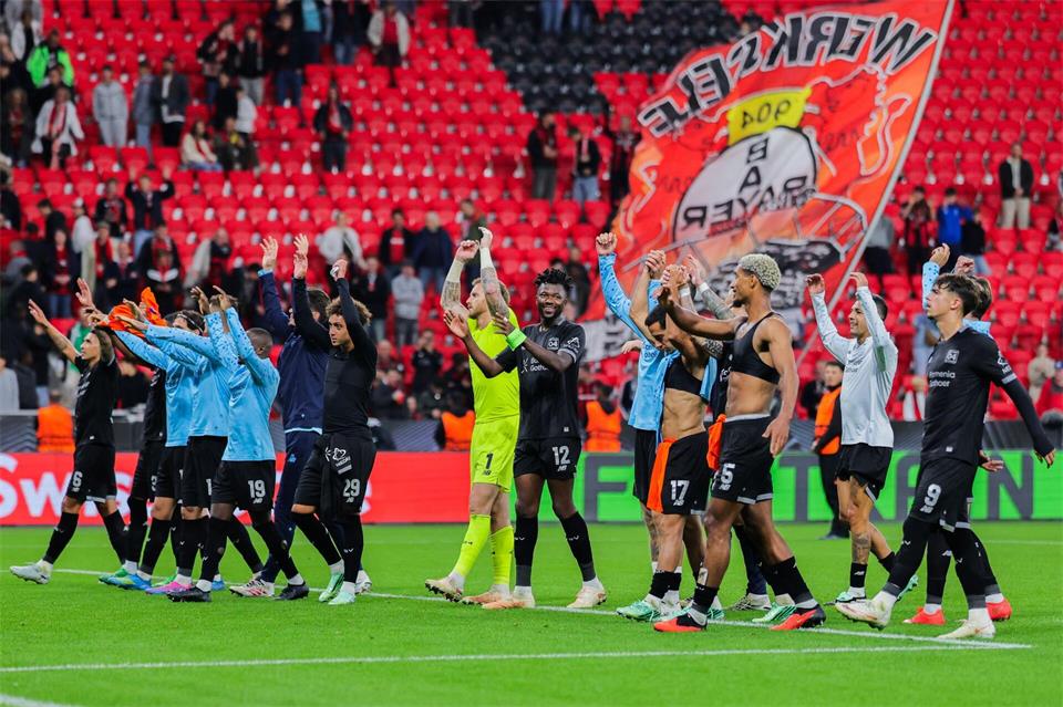 Zum Auftakt in der Europa League feierte Leverkusen einen Heimsieg. (Archivbild) Rolf Vennenbernd/dpa
