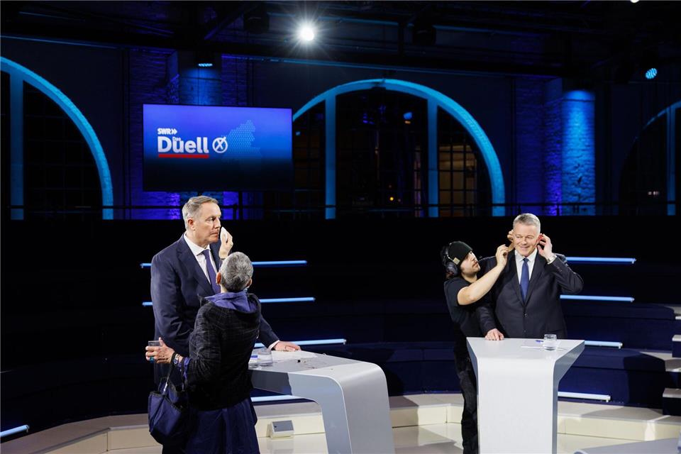 Zum Ende des Duells hin wurde es etwas kontroverser. Hannes P. Albert/dpa