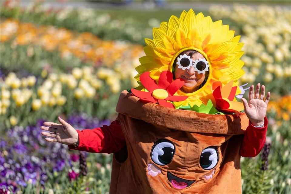 Zum Familientag bei der Landesgartenschau am Sonntag wirbt Thüringen für Grüne Berufe. (Archivbild) Michael Reichel/dpa