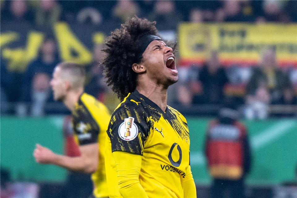 Zum Schreien: Nationalstürmer Adeyemi agierte diesmal unglücklichDavid Inderlied/dpa